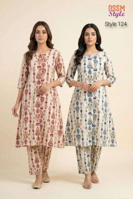 Ossm style 124 coord set Kurti distributors in Delhi